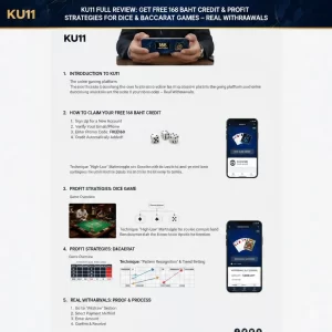 รีวิวเกมยอดฮิต: จากบาคาร่าโซเชียลถึง KUBET เกมลูกเต๋า