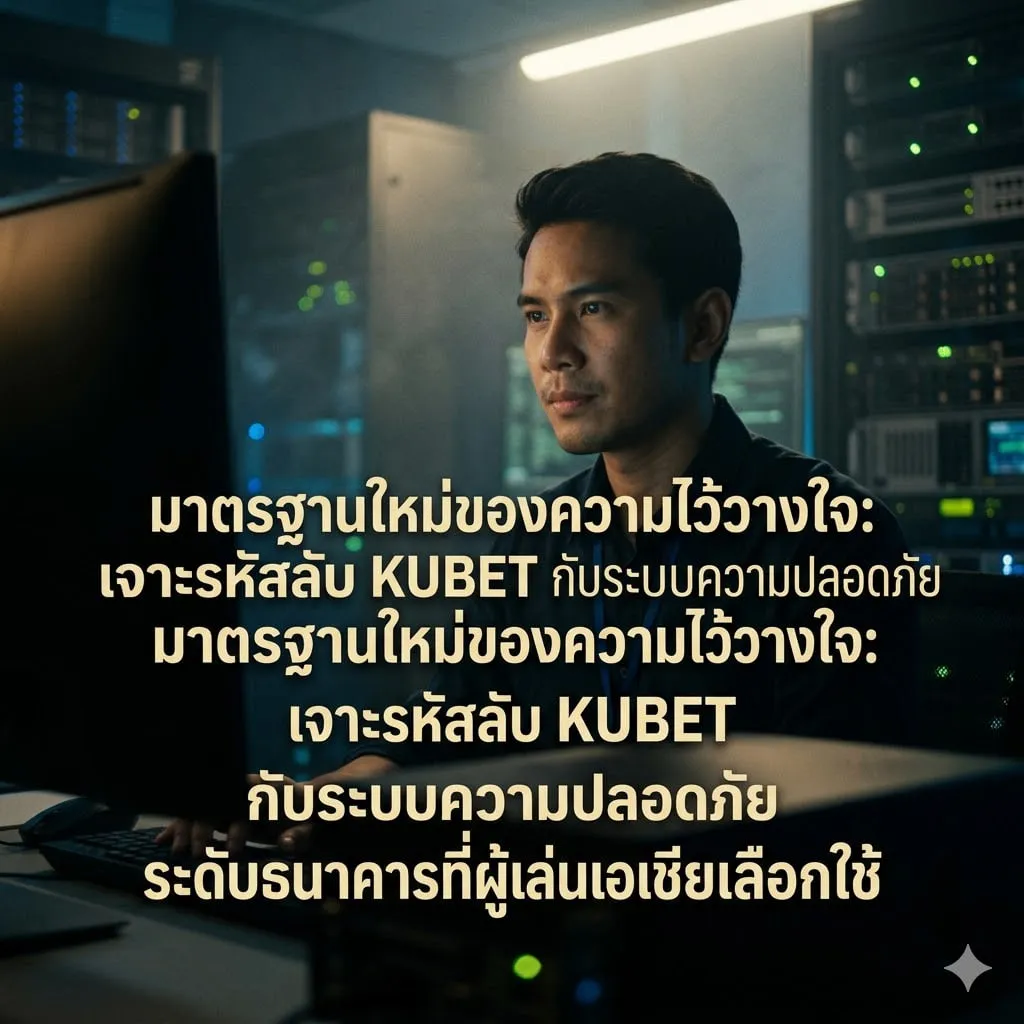 มาตรฐานใหม่ของความไว้วางใจ: เจาะรหัสลับ KUBET กับระบบความปลอดภัยระดับธนาคารที่ผู้เล่นเอเชียเลือกใช้